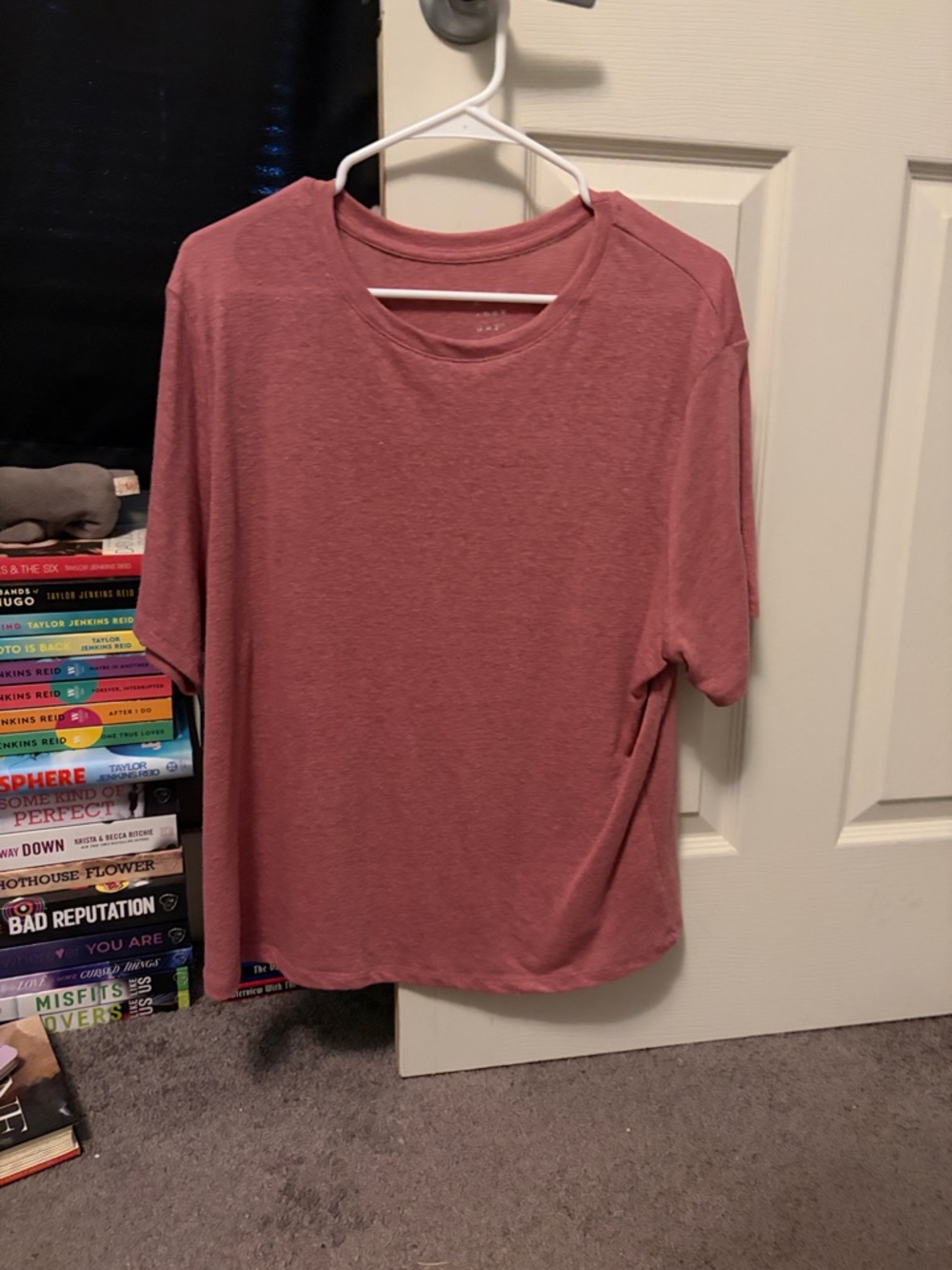 a new day Short Sleeve Tee in Dusty Rose